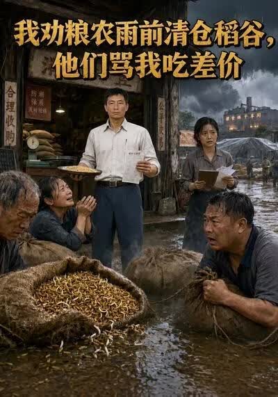 我劝粮农雨前清仓稻谷，他们骂我吃差价