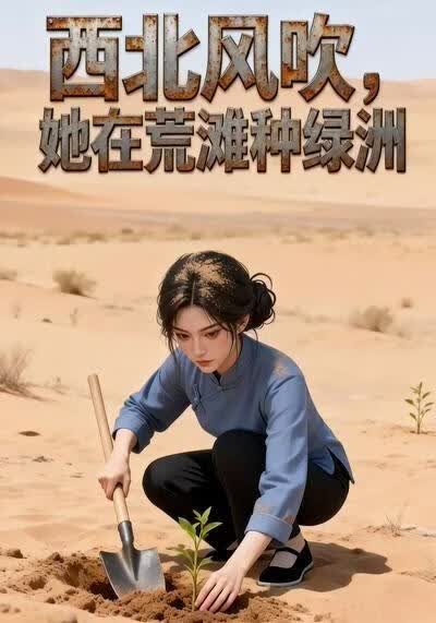 西北风吹，她在荒滩种绿洲